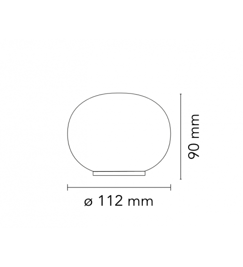 Flos Mini Glo-Ball Table灯具现代客厅餐厅个性欧式台灯